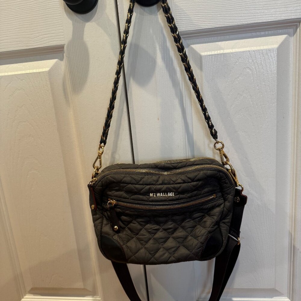 MZ WALLACE | CROSBY Crossbody bag | GOLD hardware - Picture 2 of 4